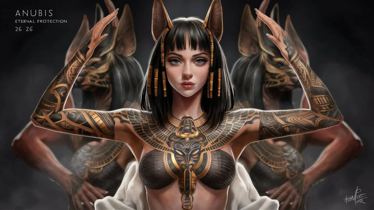 Alluring Anubis Tattoo Ideas With Meaningful Interpretations