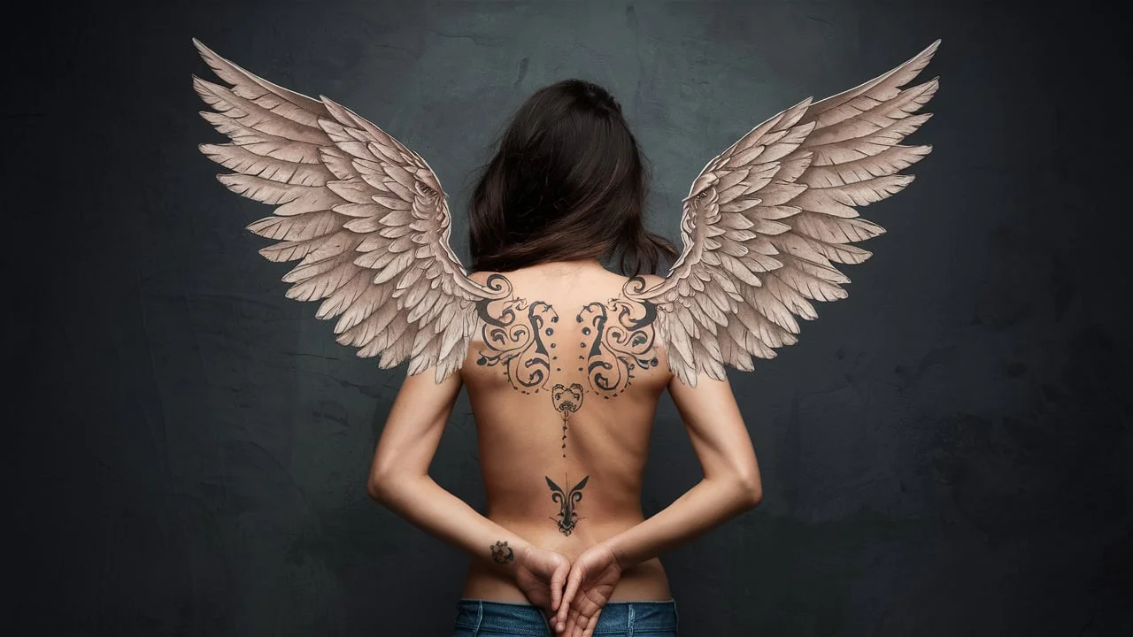 Majestic Angel Wing Tattoos To Explore The Unknown