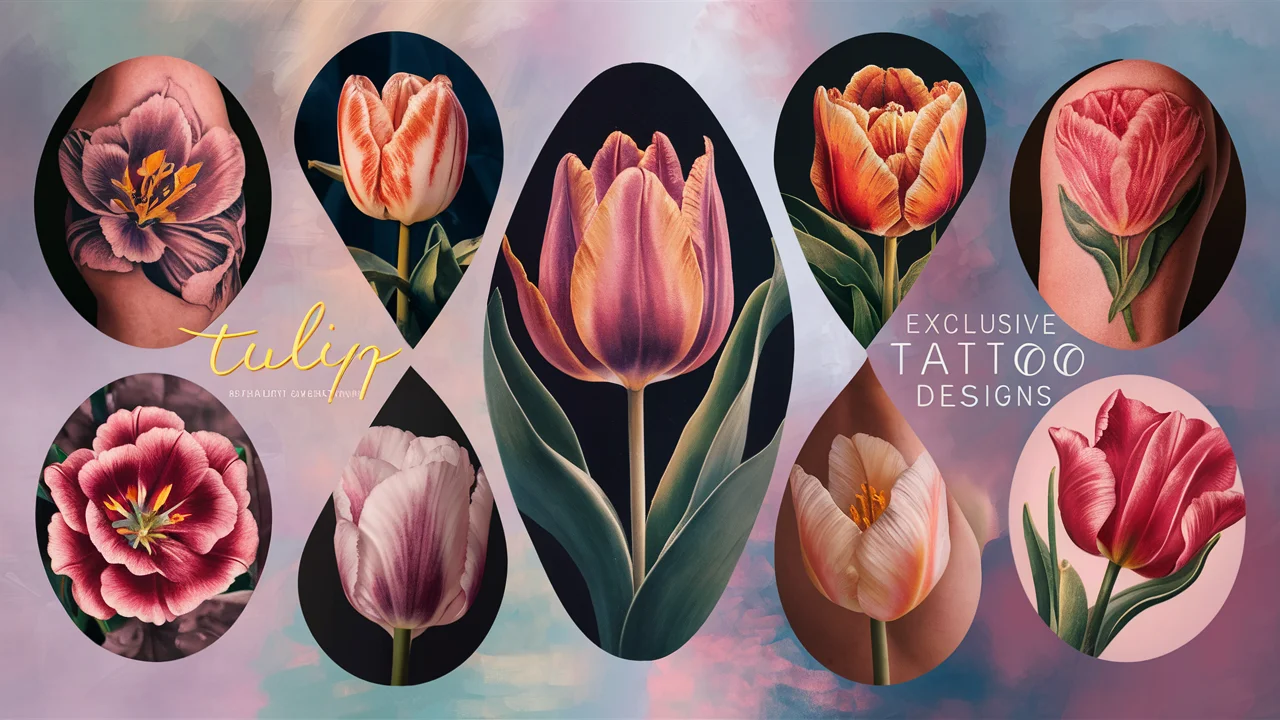 Tantalizing Tulip Tattoo Designs to Express Your Exclusivity