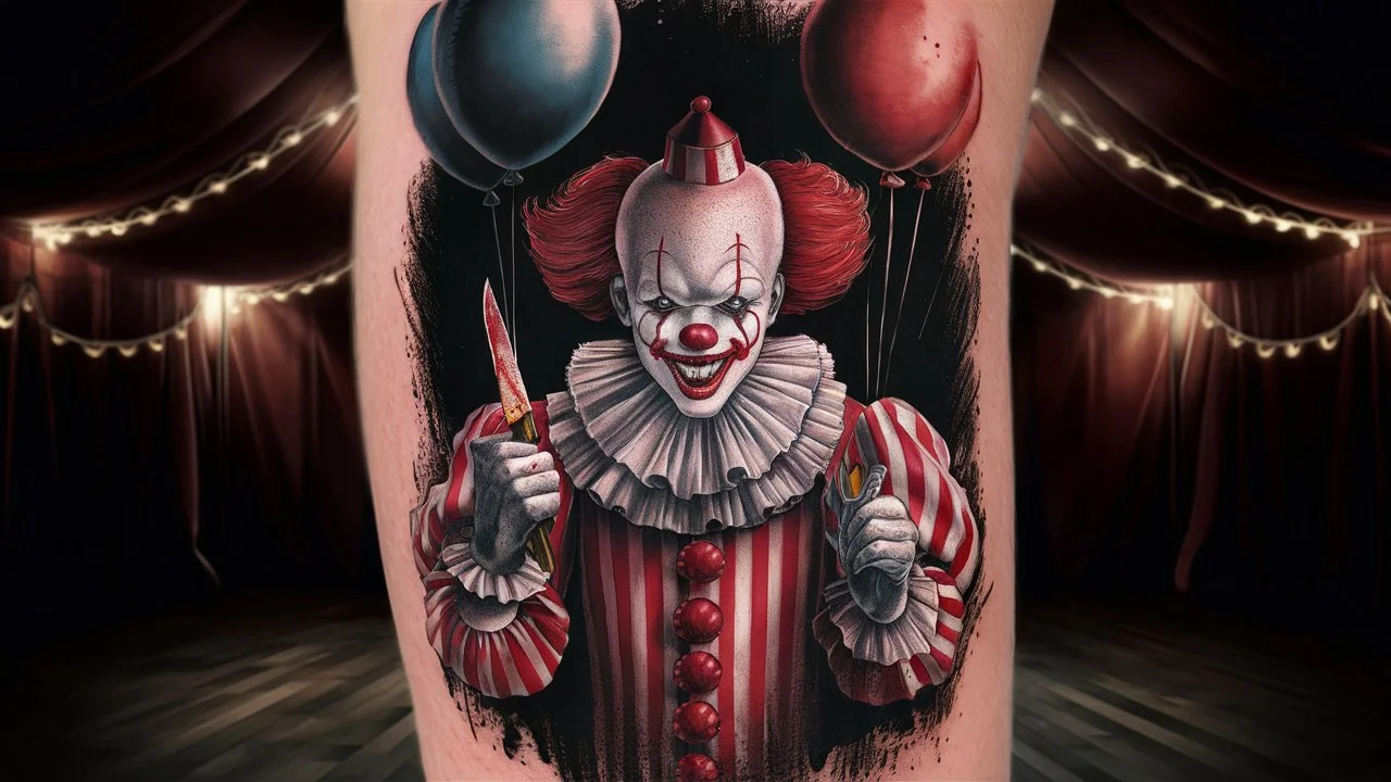 Clown Tattoo