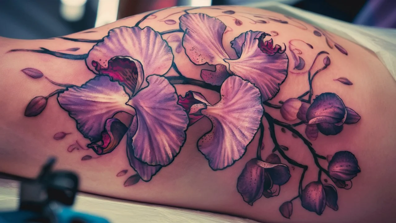 Orchid Tattoo