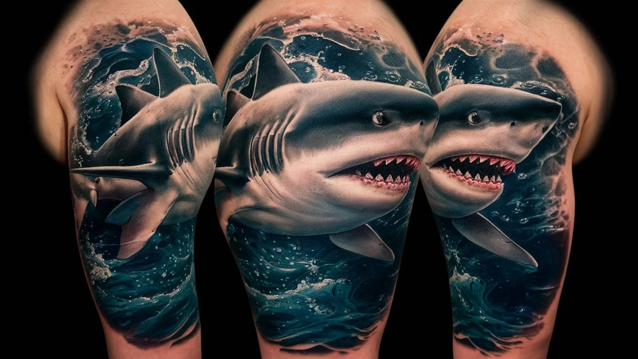 shark tattoo