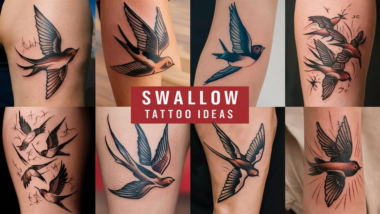 Swallow Tattoo Ideas